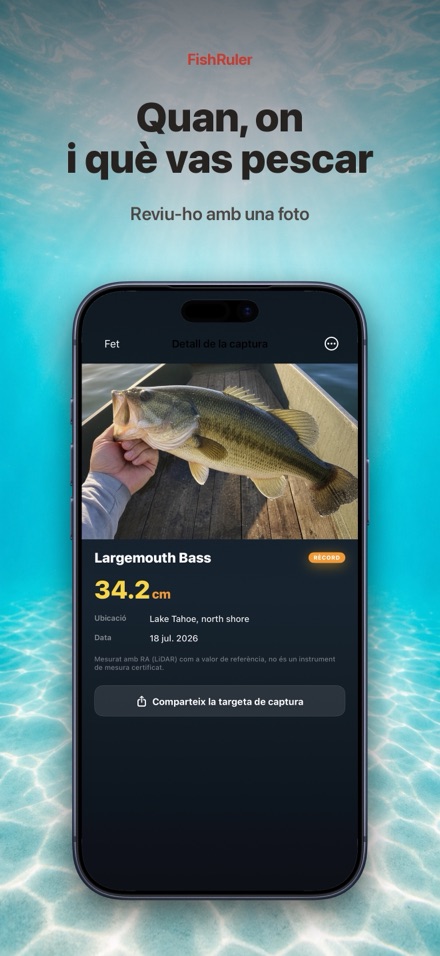 FishRuler: mesura peix AR 6