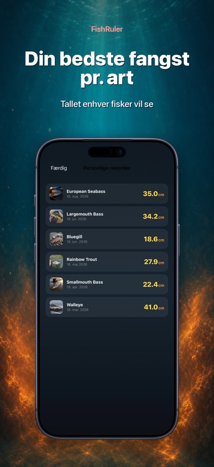 FishRuler: mål fisk i AR 8