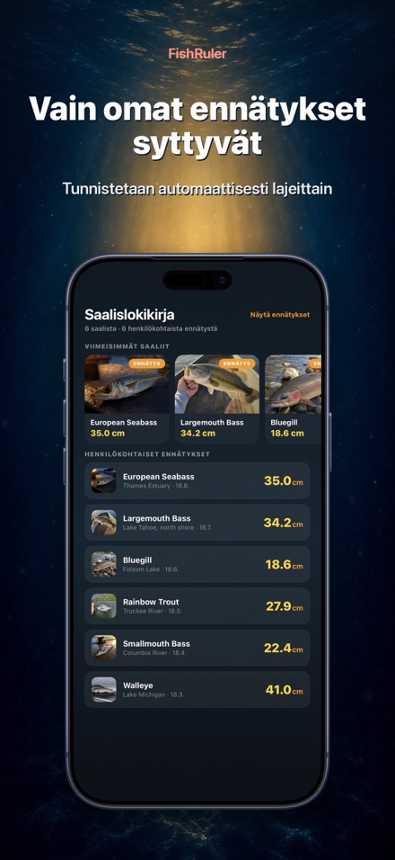 FishRuler: mittaa kala AR 5