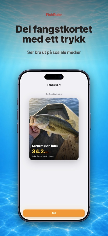 FishRuler: mål fisk i AR 9