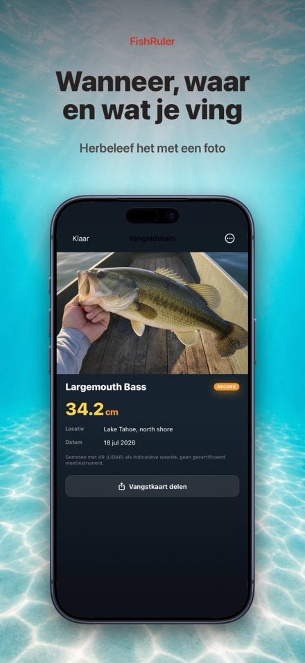 FishRuler: vis opmeten AR 6