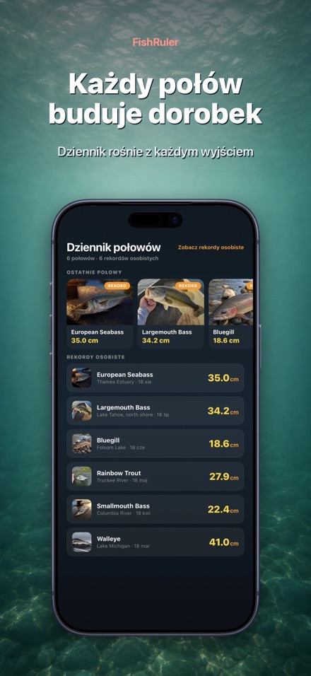 FishRuler: pomiar ryby AR 4