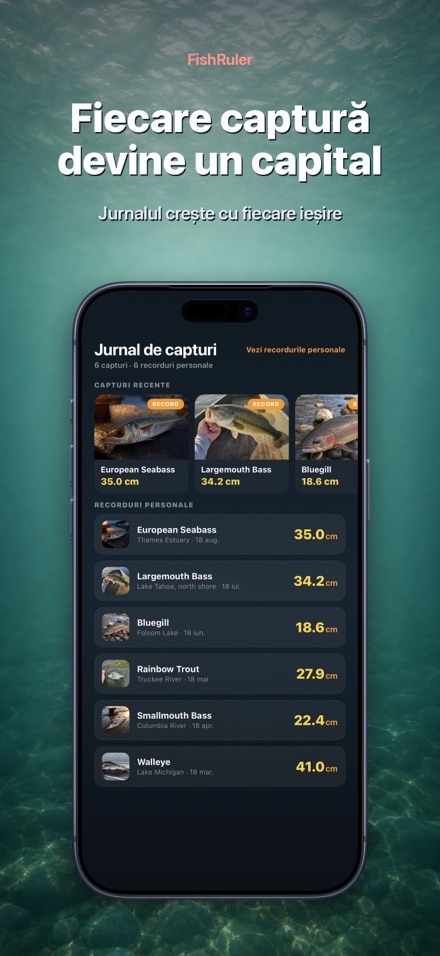 FishRuler: măsoară peștele AR 4