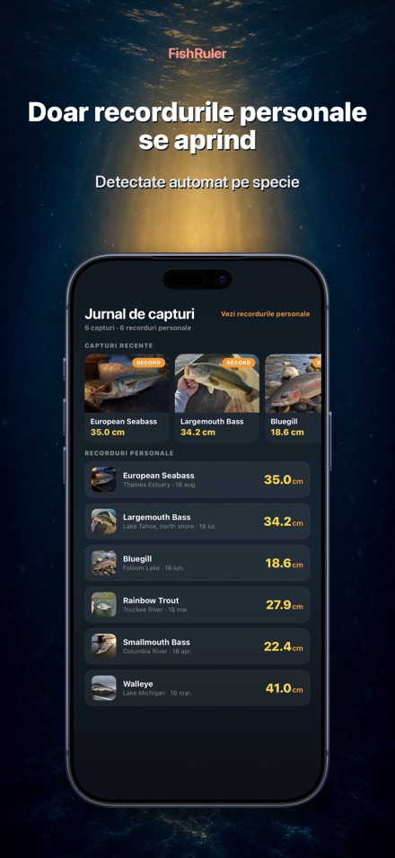 FishRuler: măsoară peștele AR 5