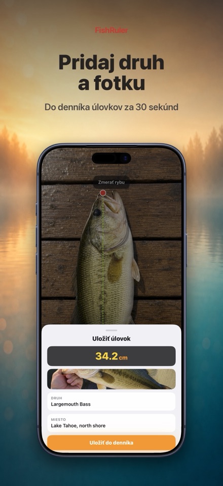 FishRuler: meranie ryby AR 3