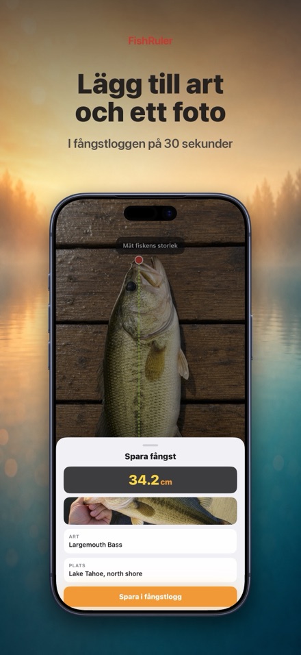 FishRuler: mät fisk i AR 3