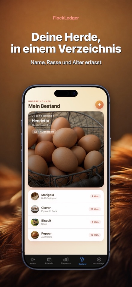 FlockLedger: Eier-Zähler 5
