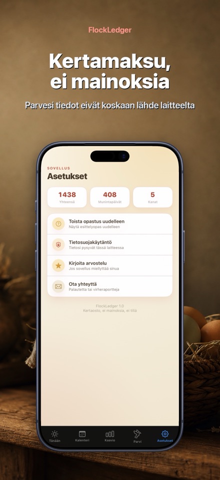 FlockLedger: Munalaskuri 10