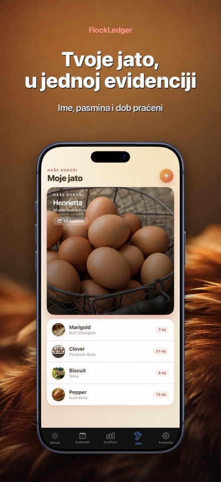 FlockLedger: Brojač Jaja 5