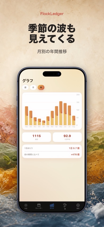 FlockLedger：たまご記録帳 4