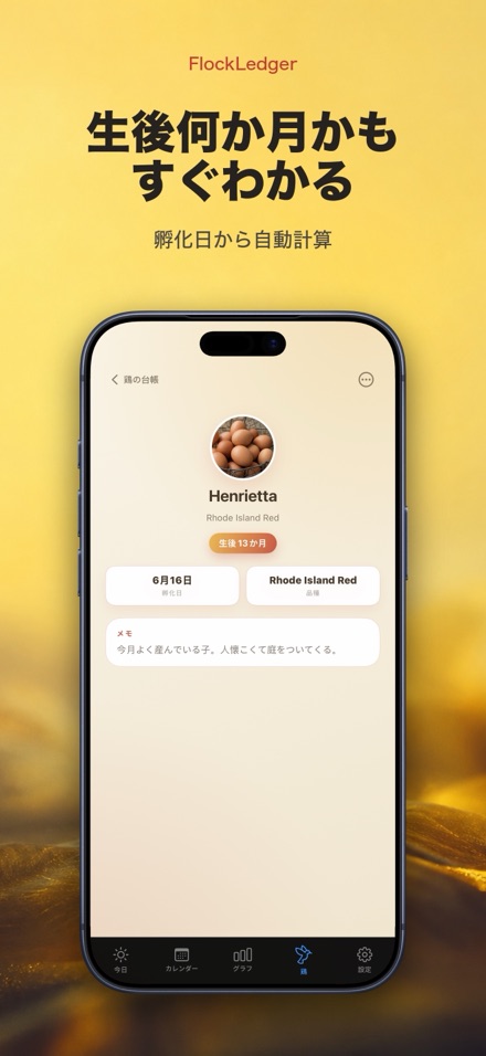 FlockLedger：たまご記録帳 7