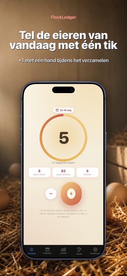 FlockLedger: Eierenteller 1