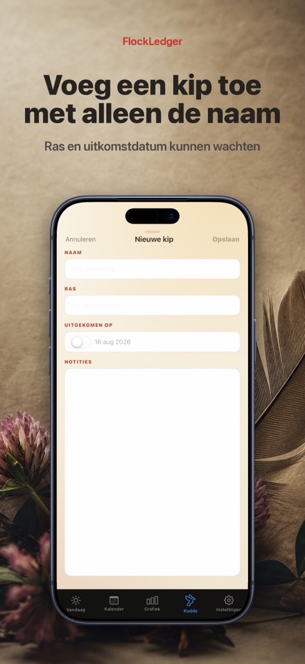 FlockLedger: Eierenteller 6