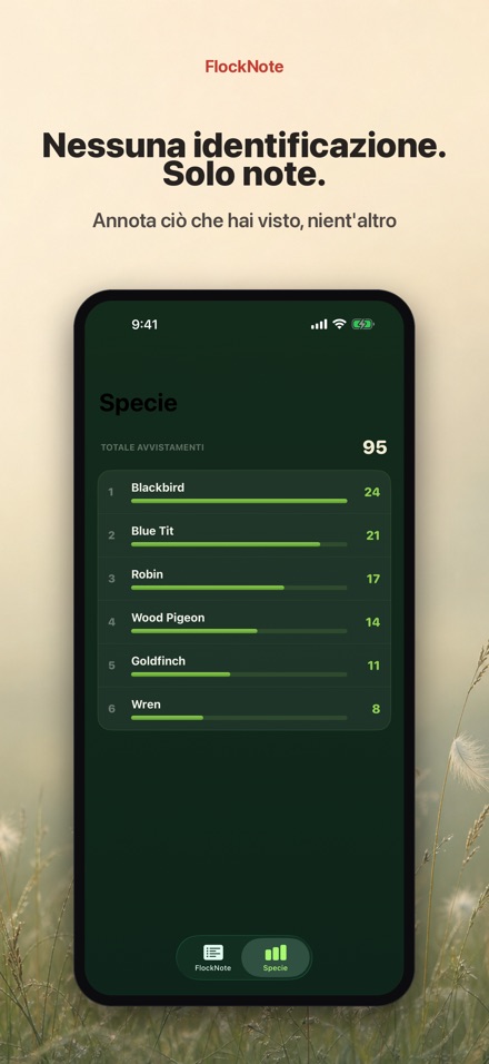 FlockNote: Diario Birdwatching 9