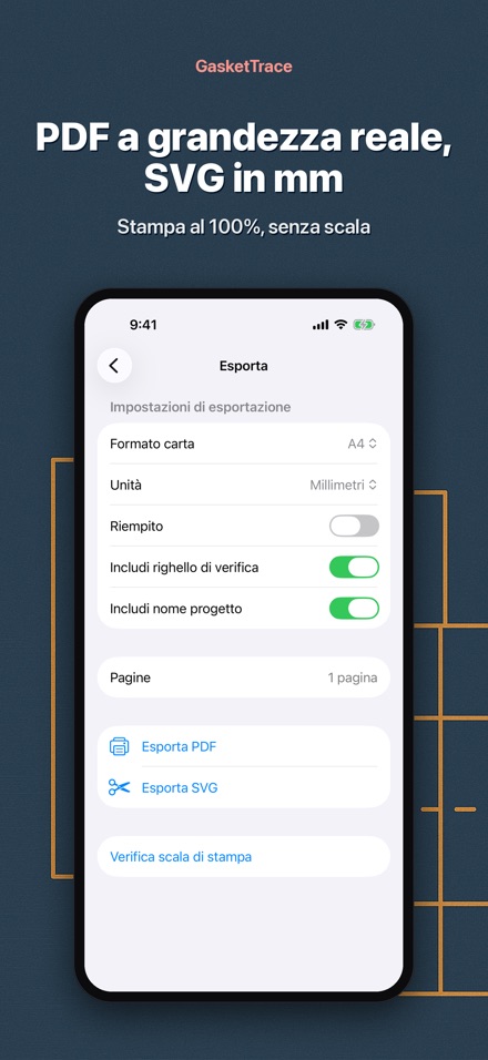 GasketTrace sagoma guarnizione 6