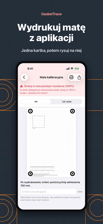 GasketTrace szablon uszczelki 8