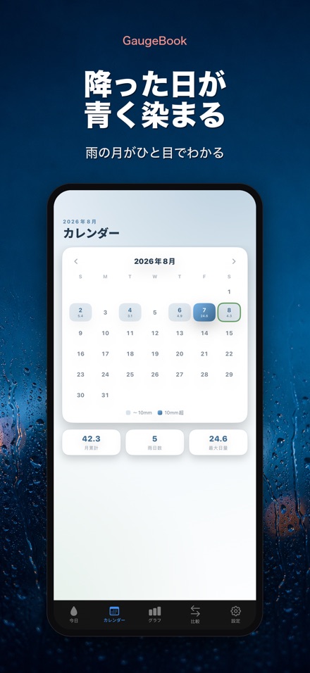 GaugeBook：雨量計日誌 2