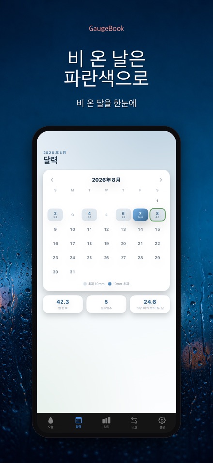 GaugeBook: 강우량 일지 2