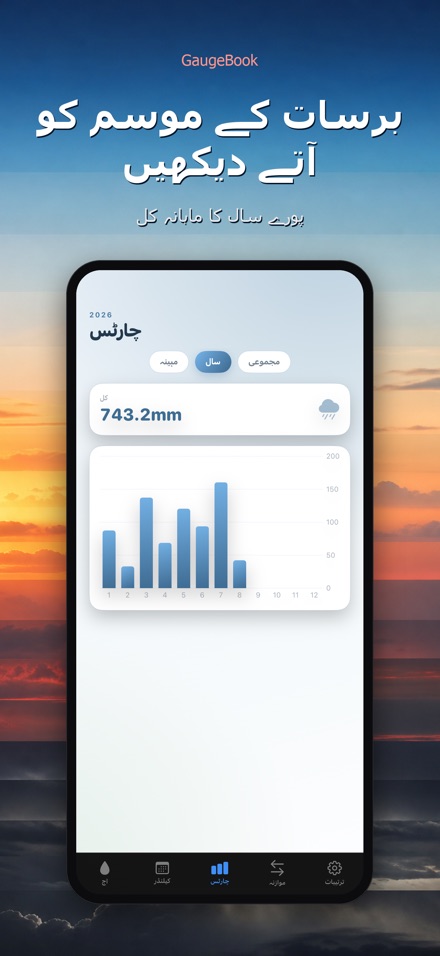 GaugeBook: بارش ڈائری 6