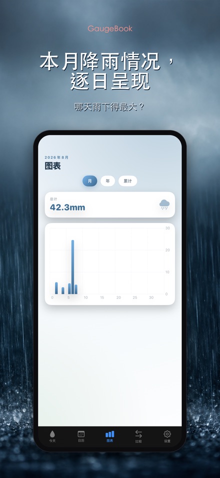 GaugeBook：雨量日志 3