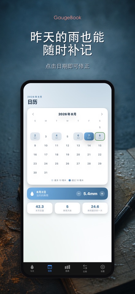 GaugeBook：雨量日志 7