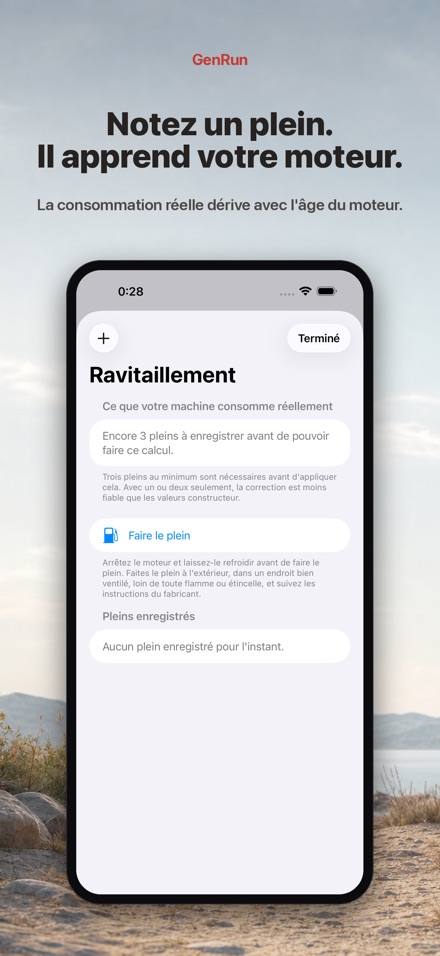 GenRun : autonomie génératrice 7