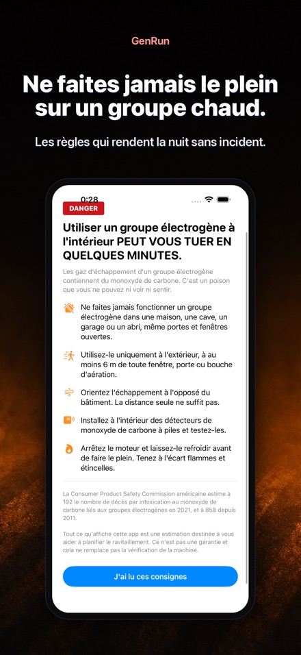 GenRun : autonomie génératrice 9