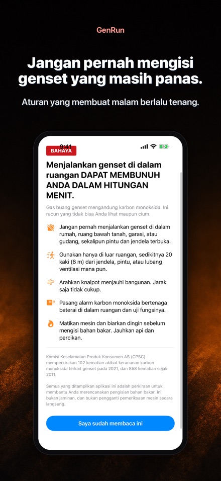 GenRun: Durasi Genset 9