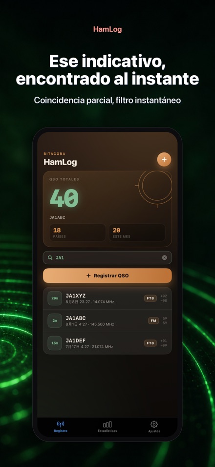 HamLog: Diario QSO Radio 5