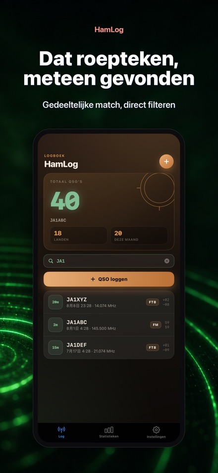 HamLog: Radioamateur QSO-log 5