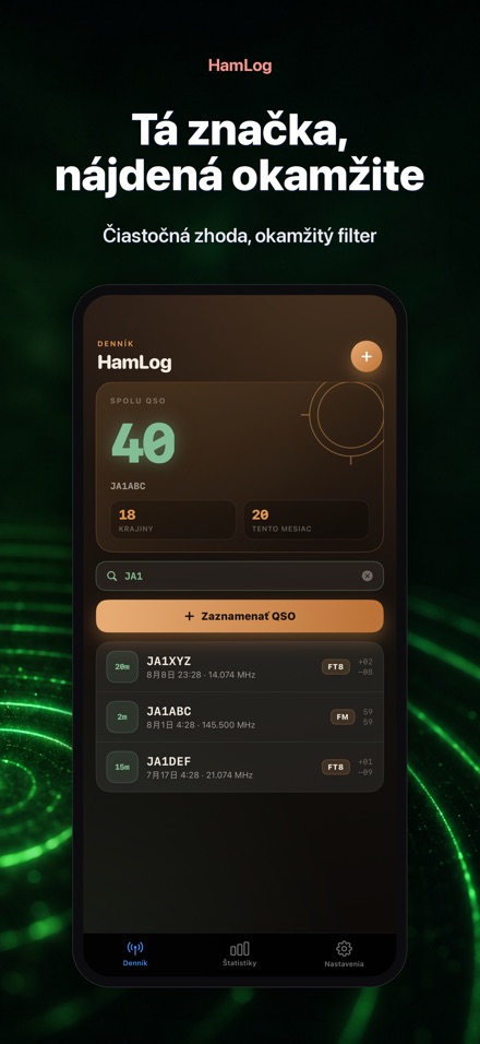 HamLog: QSO denník rádioam. 5