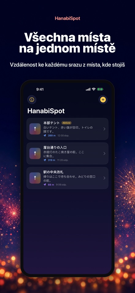 HanabiSpot: Místo srazu 2