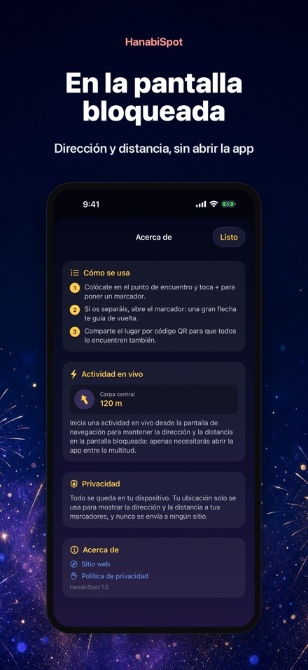 HanabiSpot: punto encuentro 5