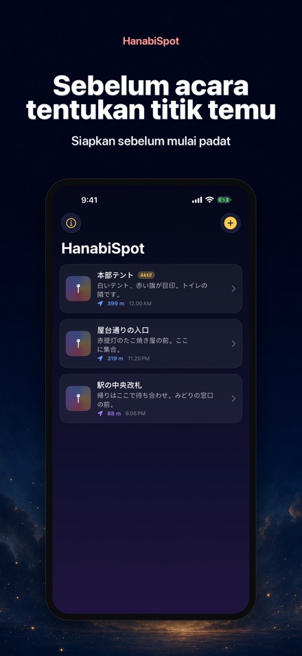 HanabiSpot: Titik Temu 9