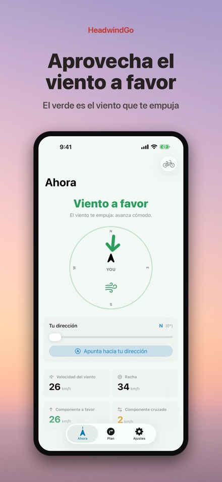 HeadwindGo: viento al pedal 2