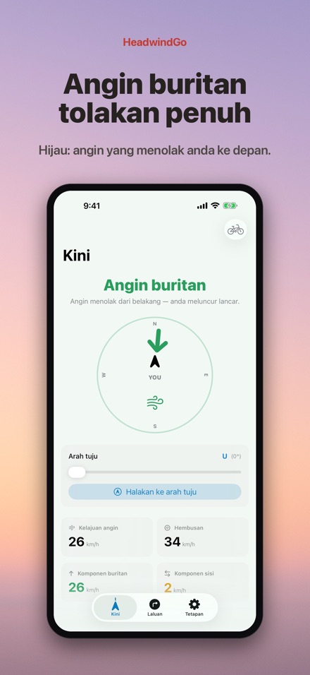 HeadwindGo: Angin Sakal Roda 2