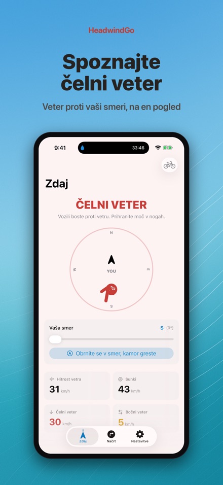HeadwindGo: veter za kolesarje