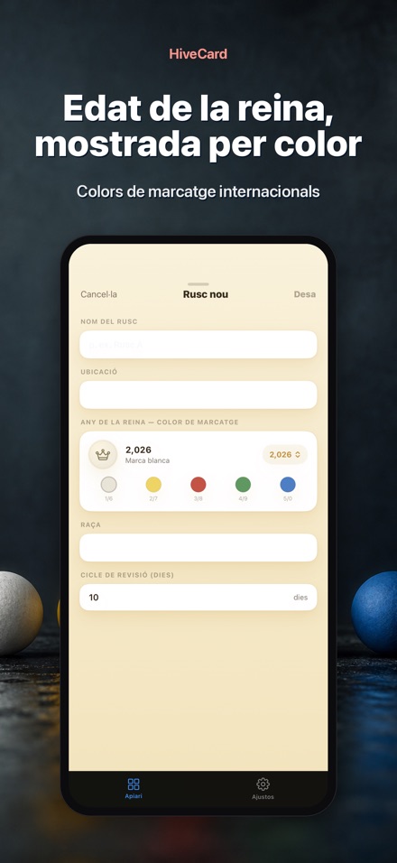 HiveCard: Diari Apícola 7