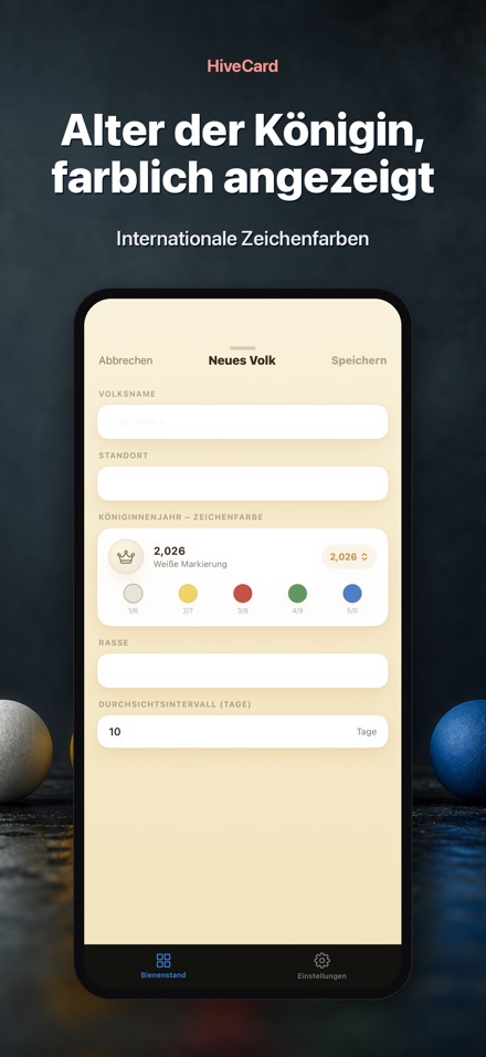 HiveCard: Bienen-Logbuch 7