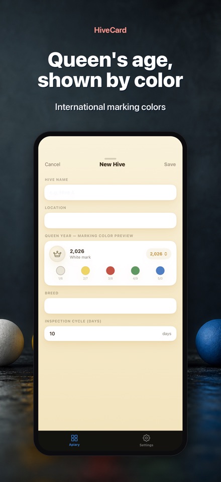 HiveCard: Beekeeping Log 7
