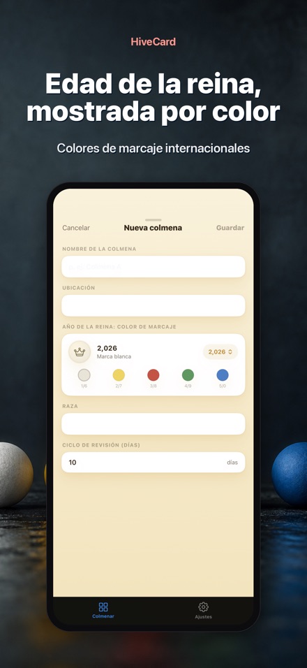 HiveCard: Diario Apícola 7