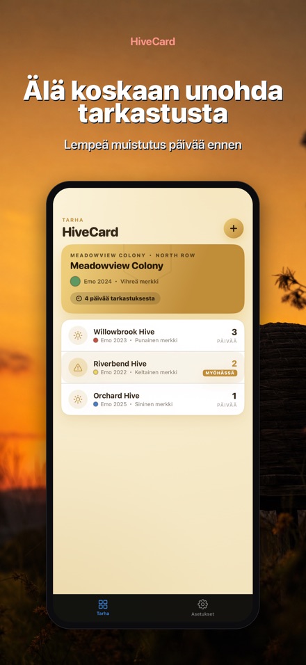 HiveCard: Mehiläispäiväkirja 6
