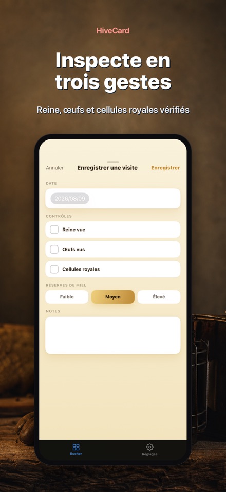 HiveCard: Carnet Apicole 3