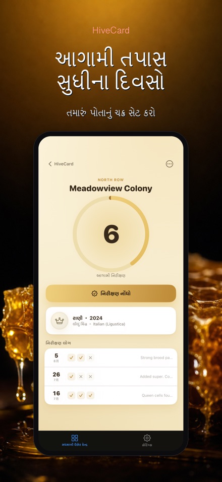 HiveCard: મધમાખી ડાયરી 2