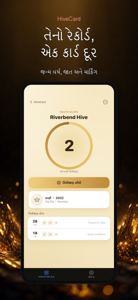 HiveCard: મધમાખી ડાયરી 8