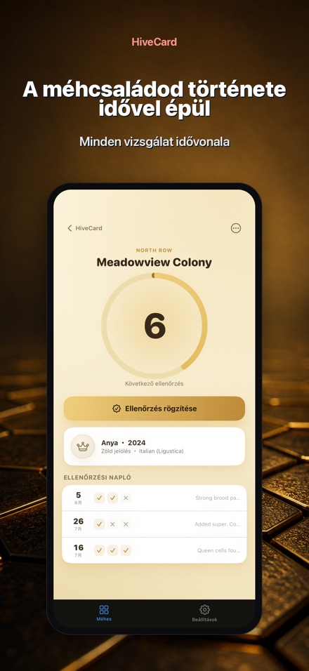 HiveCard: Méhész Napló 5