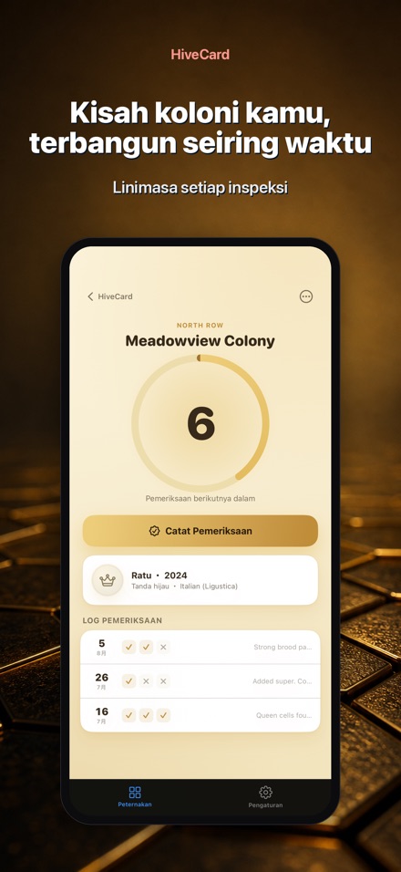 HiveCard: Jurnal Lebah 5