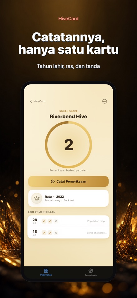 HiveCard: Jurnal Lebah 8
