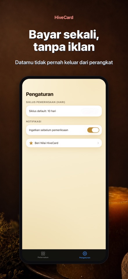 HiveCard: Jurnal Lebah 10