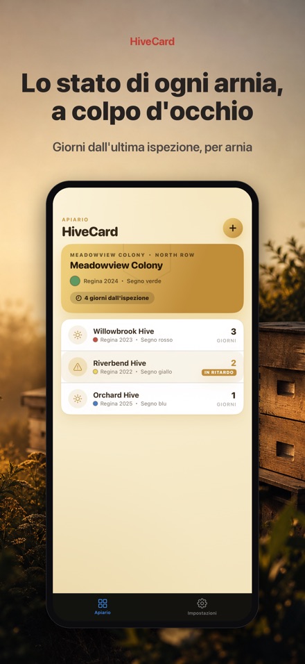 HiveCard: Diario Apistico
